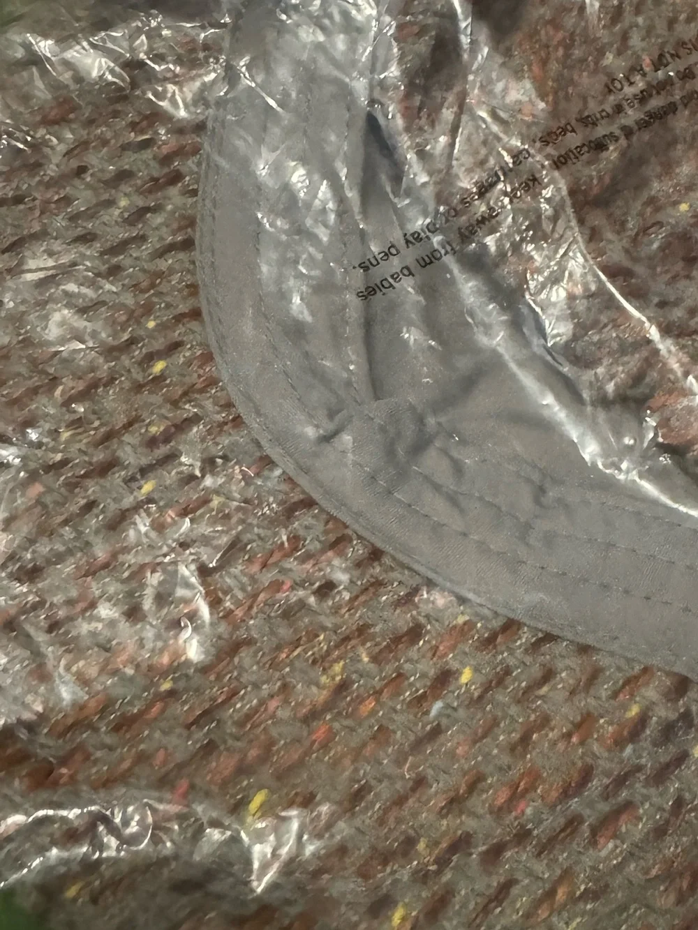 Free People Tweed Paperboy Cap in Multicolor BNWT